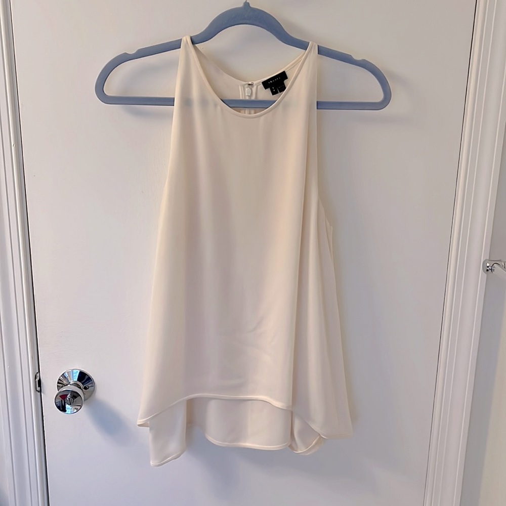 Theory silk tank top